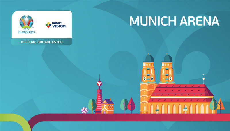 UEFA EURO 2020 Resmi Digelar, MNC Vision Jadi Official Broadcaster